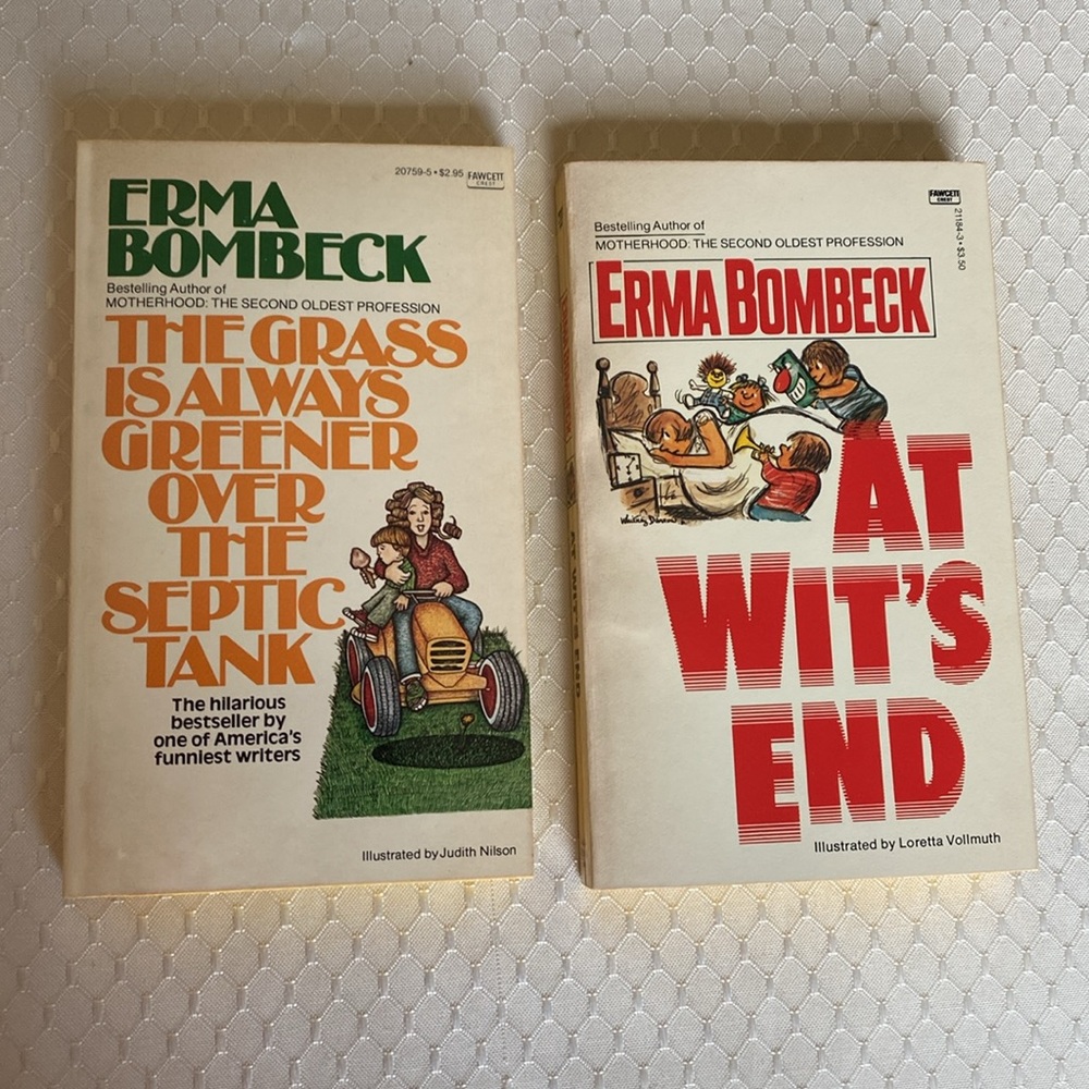 Laugh Along W/ Erma Bombeck - Collection Of 4 Paperback Books In Sleeve - Picture 5 of 8